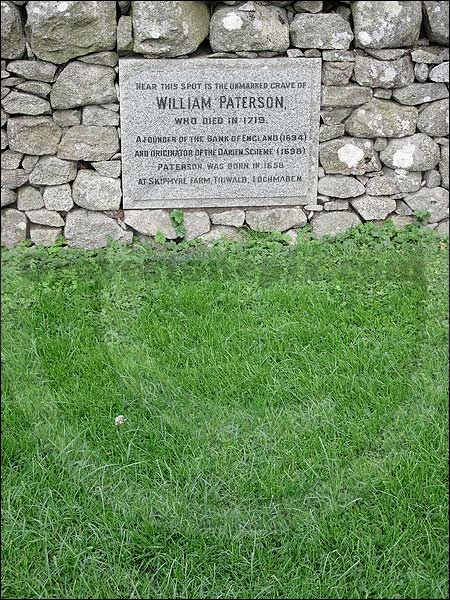 William Paterson grave memorial, Sweetheart Abbey