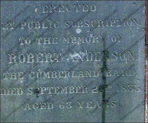 Robert Anderson - The Cumberland Bard Robert Anderson - The Cumberland Bard