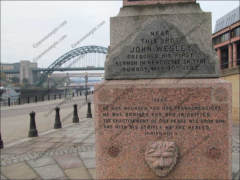 The Tyne bridge can be seen in the distance