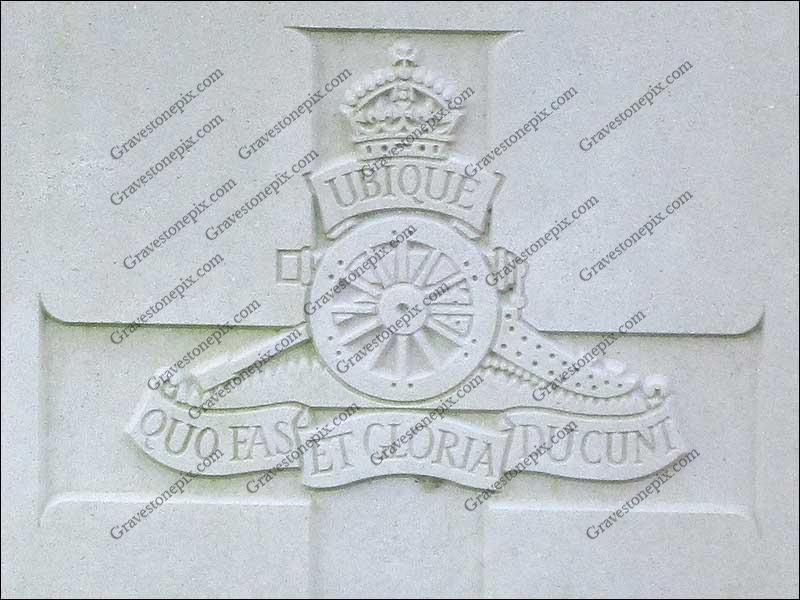 Major Gray was a member of the Royal Artillery